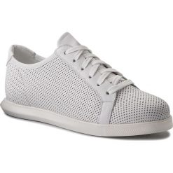 Sneakersy GINO ROSSI - Ozuki DPH888-AC7-HN00-1100-0 00. Białe półbuty damskie marki Gino Rossi, na co dzień, bez wzorów, ze skóry, bez obcasa, na płaskiej podeszwie, bez zapięcia. W wyprzedaży za 239,00 zł.