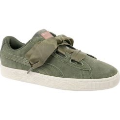 Puma Suede Heart Velvet Rope 365111-01 40,5 Khaki. Brązowe buty sportowe damskie Puma, bez wzorów, ze skóry, sportowe, puma suede. W wyprzedaży za 269,99 zł.
