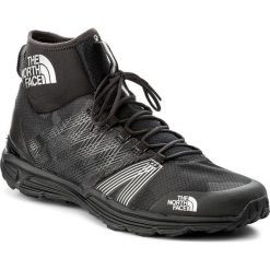 Buty THE NORTH FACE - Litewave Ampere II Hc Camo T939VFYXU Tnf Black Woodland Camo Print/Metallic Silver. Czarne buty sportowe męskie marki The North Face, z gumy, bez zapięcia, do biegania. W wyprzedaży za 379,00 zł.