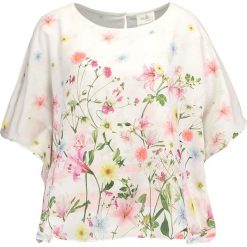 Bluzki asymetryczne: Wallis Petite BOTANICAL STRIPE BORDER Bluzka white