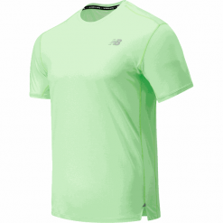 New Balance MT01234ELR. Koszulki męskie New Balance, na lato, s, bez wzorów, z poliesteru, sportowe, bez kołnierzyka, bez rękawów. Za 149,99 zł.