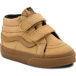 Sneakersy VANS - Sk8-Mid Reissue V VN0A348JU4O (Mte) Vansbruck/Apple Cinn. Żółte trampki chłopięce marki Vans, bez wzorów, z gumy, bez zapięcia. W wyprzedaży za 169,00 zł.