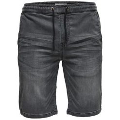 Only&Sons Męskie Spodenki Linus Jog Shorts Szary Pk 9063 Szary Denim (Rozmiar S). Szare spodenki i szorty męskie marki Only&Sons, s, bez wzorów, z denimu, krótkie. W wyprzedaży za 101,00 zł.