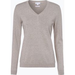 Brookshire - Sweter damski, beżowy. Brązowe swetry damskie brookshire, xxl, bez wzorów, z bawełny, bez rękawów, bez kaptura. Za 89,95 zł.