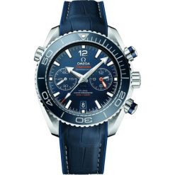 ZEGAREK OMEGA Seamaster Planet Ocean 600M 215.33.46.51.03.001. Niebieskie zegarki męskie marki OMEGA, ze stali. Za 30500,00 zł.