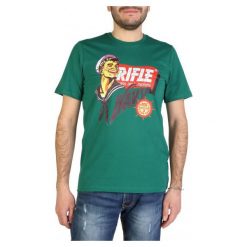 Rifle Koszulka T-shirt L7300_KW50X. Koszulki męskie Rifle, na lato, s, bez wzorów, z bawełny, bez kołnierzyka, z krótkim rękawem, krótkie. Za 57,00 zł.