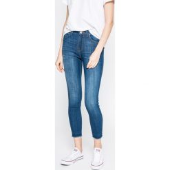 Lee - Jeansy Scarlett High. Niebieskie rurki damskie marki Lee, l, z elastanu. W wyprzedaży za 259,90 zł.