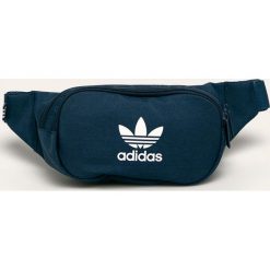 Adidas - Nerka. Zielone nerki damskie Adidas, z nadrukiem, z poliesteru, małe, z nadrukiem, bez dodatków. Za 99,90 zł.