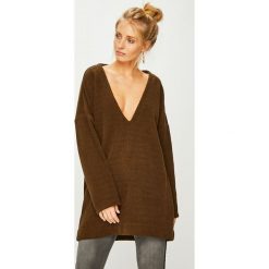 Answear - Sweter Nomad. Brązowe swetry klasyczne damskie ANSWEAR, l, z dzianiny. Za 149,90 zł.