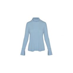 Golf SONIA. Niebieskie bluzki damskie Cat Cat Studio, l, bez wzorów, z elastanu, z golfem, bez rękawów. Za 149,00 zł.