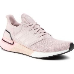 Buty adidas - Ultraboost 20 W EG0725 Newros/Newros/Ltflre. Różowe buty sportowe damskie Adidas, bez wzorów, z tworzywa sztucznego, sportowe, do biegania. Za 749,00 zł.