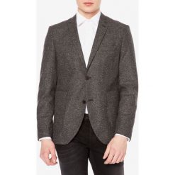 Jack & Jones Cliff Marynarka Szary. Szare płaszcze męskie Jack & Jones, bez wzorów, z bawełny, bez kaptura. Za 697,95 zł.