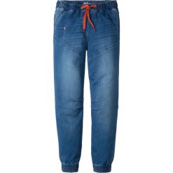 Miękkie dżinsy bonprix niebieski "stone”. Niebieskie jeansy dziewczęce marki bonprix. Za 79,99 zł.