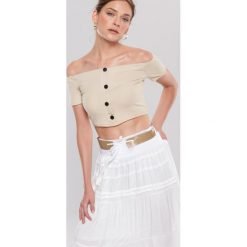 Biała Spódnica Pappy. Białe spódniczki damskie other, s, bez wzorów, maxi. Za 59,99 zł.