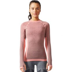 Adidas Koszulka Seamless LS różowy r. M (BR6396). Czerwone topy sportowe damskie marki Adidas, m. Za 279,90 zł.