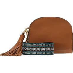 Torebki klasyczne damskie: Rebecca Minkoff SUNDAY MOON Torba na ramię almond