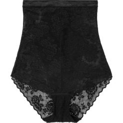 Figi panty shape Level 2 bonprix czarny. Czarne majtki damskie bonprix, z koronki. Za 74,99 zł.