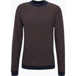 Selected - Sweter męski, niebieski. Niebieskie swetry męskie Selected, xl, bez wzorów, z wełny, eleganckie, bez kołnierzyka, bez kaptura. Za 199,95 zł.