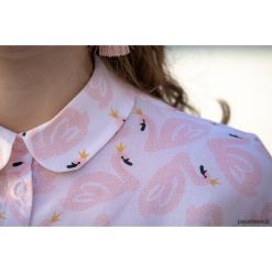 Koszula damska - Swans. Białe koszule damskie marki Pakamera. Za 186,00 zł.