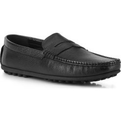 Buty męskie. Czarne mokasyny męskie Wittchen, ze skóry, eleganckie. W wyprzedaży za 275,90 zł.