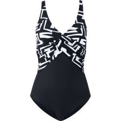 Kostium kąpielowy shape Level 1 bonprix czarno-biały. Stroje kąpielowe damskie bonprix. Za 129,99 zł.