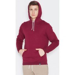 Bejsbolówki męskie: Visent Bluza Bordowa r. M (V006)