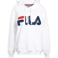 Bluzy damskie: Fila CLASSIC LOGO HOOD KANGAROO Bluza z kapturem bright white
