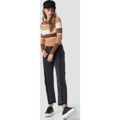 MANGO Proste jeansy - Grey. Szare boyfriendy damskie Mango, z denimu. Za 202,95 zł.