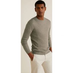 Mango Man - Sweter Winky. Szare swetry klasyczne męskie Mango Man, l. Za 199,90 zł.