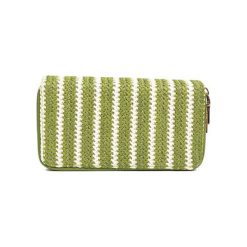 Kopertówki damskie: Kopertówka w kolorze zielonym – (S)20 x (W)11 x (G)3 cm