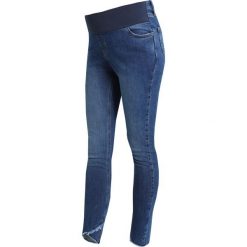 Jeansy damskie: New Look Maternity FRAY HEM Jeans Skinny Fit mid blue