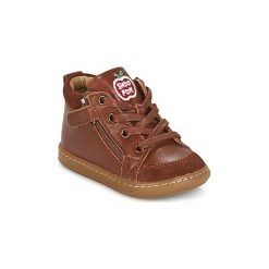 Buty Dziecko Shoo Pom BOUBA BI ZIP. Pomarańczowe trampki chłopięce Shoo Pom, bez wzorów, bez zapięcia. Za 223,30 zł.