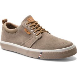 Tenisówki męskie: Tenisówki WRANGLER – Icon Derby Suede WM181022 Taupe 29