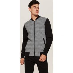 Bluza w kratę - Czarny. Czarne bluzy męskie marki House, l. Za 129,99 zł.