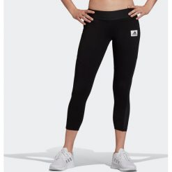 Legginsy Gym & Pilates damskie. Legginsy sportowe damskie Adidas, xl, bez wzorów, ze skóry, na fitness i siłownię. Za 159,99 zł.