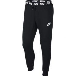 Spodnie Nike NSW Advance 15 Jogger Fleece (861746-010). Czarne kalesony męskie marki Nike, z bawełny. Za 229,99 zł.