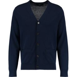 Swetry rozpinane męskie: Banana Republic Kardigan navy