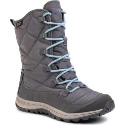 Trekkingi KEEN - Terradora Lace Boot Wp 1021732 Steel Grey/Forget Me Not. Szare śniegowce damskie Keen, z tworzywa sztucznego, bez zapięcia. W wyprzedaży za 399,00 zł.