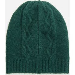 Czapka - Khaki. Brązowe czapki damskie Reserved, bez wzorów. Za 39,99 zł.