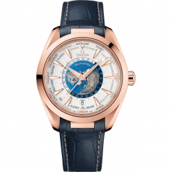 OMEGA ZEGAREK SEAMASTER 220.53.43.22.02.001. Różowe zegarki męskie OMEGA, złote. Za 105800,00 zł.