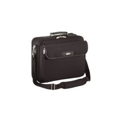 Torba do laptopa Targus Notepac Plus CNP1. Czarne torby na laptopa Targus, w paski, ze skóry, biznesowe. Za 120,99 zł.