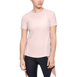 Under Armour Perpetual Koszulka Różowy. Różowe koszulki damskie Under Armour, s, bez wzorów, z elastanu, bez kołnierzyka. Za 274,95 zł.