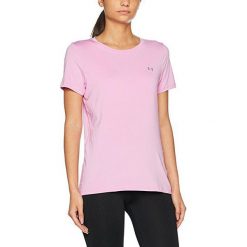 Topy sportowe damskie: Under Armour Koszulka damska HG SS różowa r. M (285637-924)