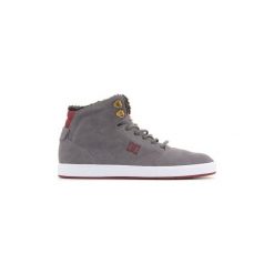 Buty DC Shoes DC CRISIS HIGH WNT ADYS100116 GRE. Szare trampki męskie DC Shoes, bez wzorów, bez zapięcia. Za 236,43 zł.