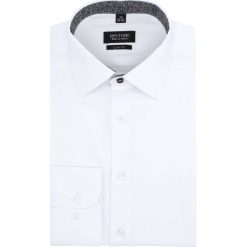 Koszula bexley 2801/1 długi rękaw slim fit biały. Białe koszule męskie marki Recman, m, bez wzorów, bez kołnierzyka, z długim rękawem. Za 149,00 zł.