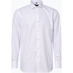 Van Graaf - Męska koszula z poszetką, biały. Białe koszule męskie m, eleganckie. Za 229,95 zł.