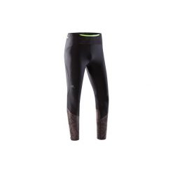 Legginsy. Czarne kalesony męskie marki KALENJI, l. Za 99,99 zł.