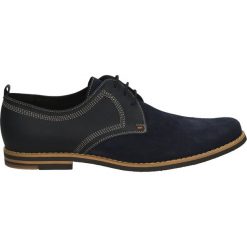 Derby męskie: Półbuty męskie - 3083 BLU W15