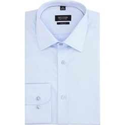 Koszula versone 2322 długi rękaw slim fit niebieski. Niebieskie koszule męskie Recman, m, bez wzorów, bez kołnierzyka, z długim rękawem. Za 129,00 zł.