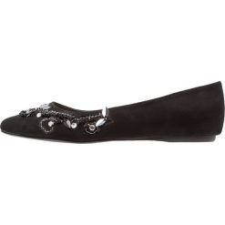 Baleriny damskie: New Look Wide Fit WIDE FIT KRAFTED Baleriny black